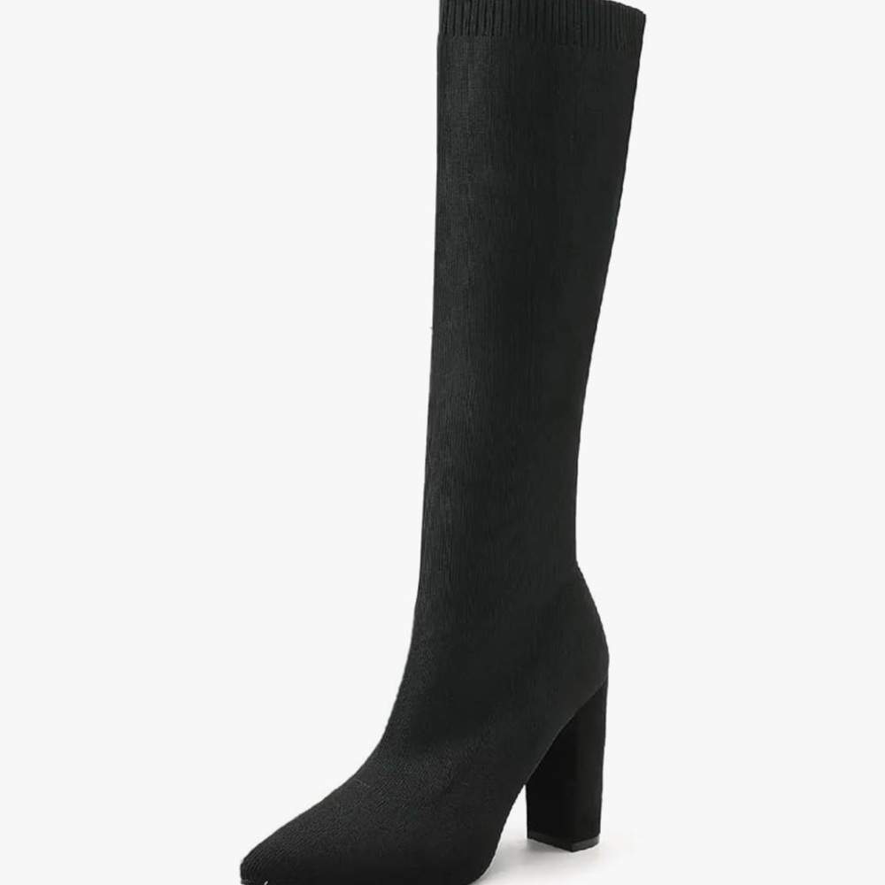 Black Over the Knee Boots
